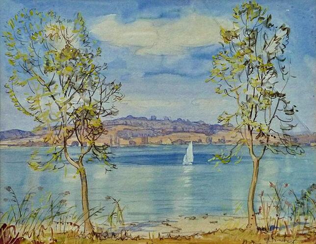 Oft wurde Hans Dieter "Portraitist des Bodensees" genannt. Der impressionistische Landschaftsmaler hinterließ in seinem großen Werk ...