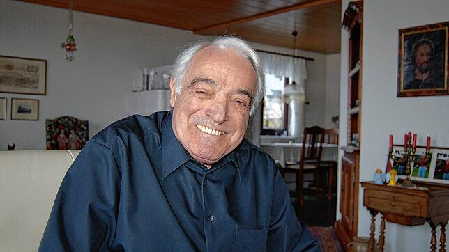 Rolf Boos im Jahr 2012, als er zum bis Dato letzten Mal in der Zeitung als Jubilar gewürdigt wurde. Archivfoto: Petra Wunderle