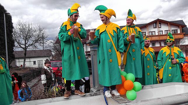 Feuertaufe für die neuen Elfer in Ewattingen (von links): Maximilian Huber, Samuel Mauch und Marc Vetter.