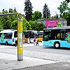 Der Zentrale Omnibusbahnhof in Überlingen, hier ein Bild aus dem Jahr 2021. Im Bereich des ZOB gingen am Donnerstag zwei Gruppen ...