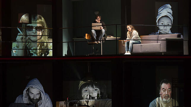Theater Basel " Der Spieler". Premiere, 10.März 2018 Foto: Priska Ketterer / Theater Basel