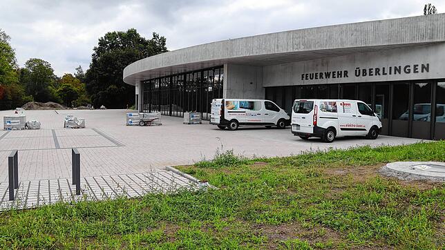 Das Feuerwehrhaus Altbirnau ist nahezu fertig.