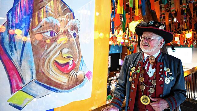 Roland Wehrle, Präsident der Vereinigung Schwäbisch-Alemannischer Narrenzünfte (VSAN), bei einem Termin der VSAN im letzten Jahr.