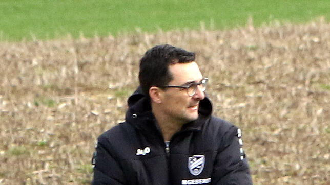 Der Denkinger Trainer Jürgen Reichle
