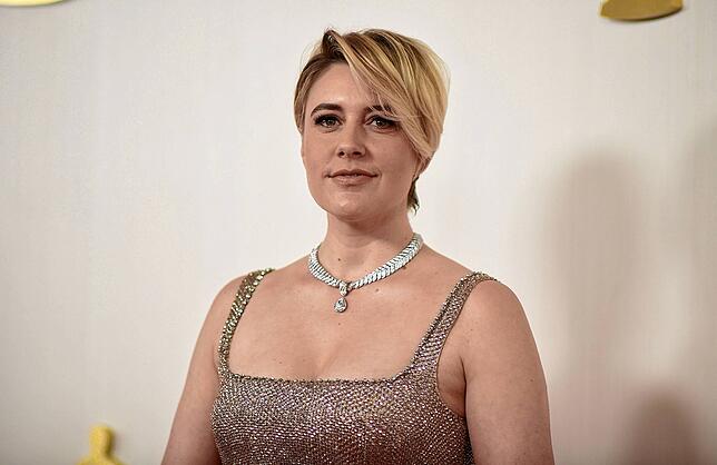 Greta Gerwig kommt zur Oscar-Verleihung im Dolby Theatre in Los Angeles.
