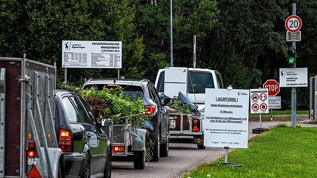 Erst 2022 sollen sich die Staus vor der Müllentsorgungsanlage in Ringgenbach bessern. Dann wird die Erweiterung abgeschlossen sein.