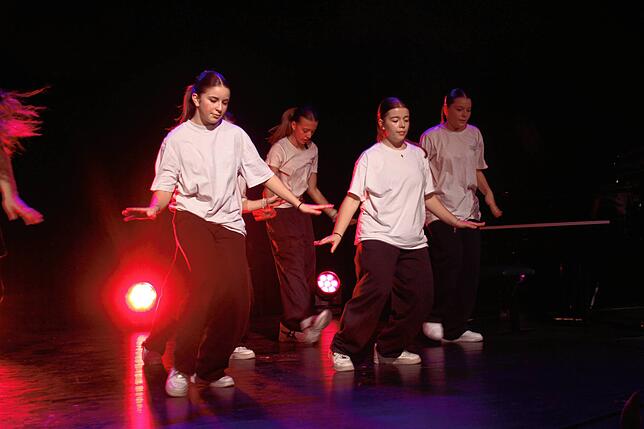 Die Hip-Hop Tanzgruppe No NameZ aus dem Jugendzentrum Tiengen (Juz).