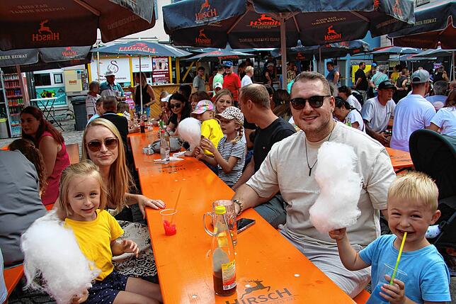 Bild 30: Impressionen vom Stadtfest in Meßkirch am Samstag, 12. Juli 2025, mit Stadtlauf des TV