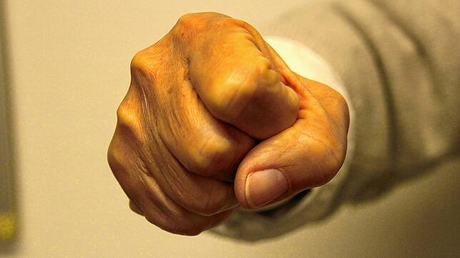 Eine geballte Faust (Symbolbild). Vor Gericht ging es um einen Nachbarschaftsstreit, an den sich niemand mehr richtig erinnern kann.