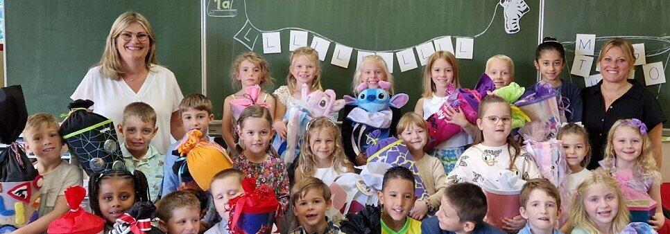 Bild : Endlich Schule! Das sind die Erstklässler der Region