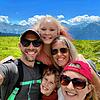 Familie Forgoston ist von den USA in den Aargau ausgewandert. Das Bild zeigt die Familie Forgoston auf einem Wanderausflug in den ...