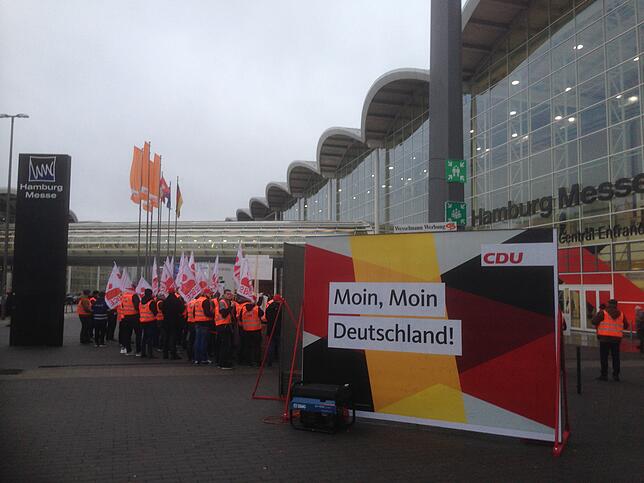 Bild 15: Der CDU-Parteitag in Hamburg im Liveticker