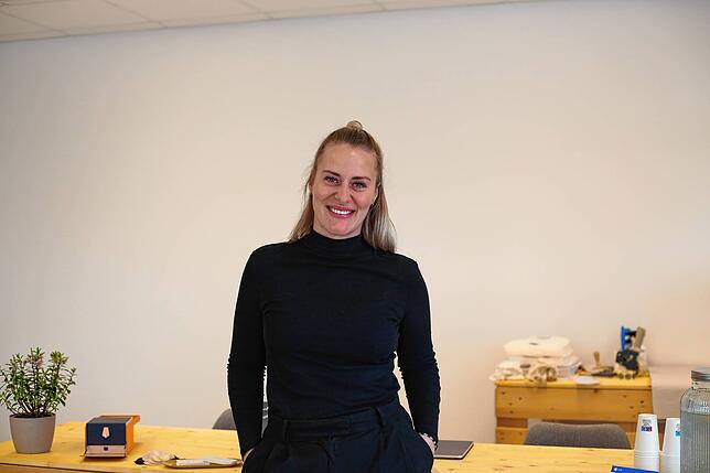Julia Ankiewicz, Managing Director bei Revive Personality, nutzte acht Tage lang die Chance, ihre Secondhand-Designermode in den ...