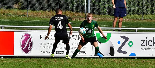 Bild 15: SV Herten holt nach 3:0-Führung nur ein 3:3 beim FV Lörrach-Brombach II &ndash; SV Herten &ndash; und wir haben Bilder!
