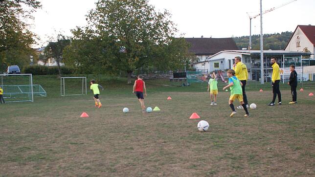 Ganze 145 Mitglieder zählt die Jugendabteilung des VfR Horheim (hier bei einem Training). Damit die Persönlichkeit der Kinder und ...