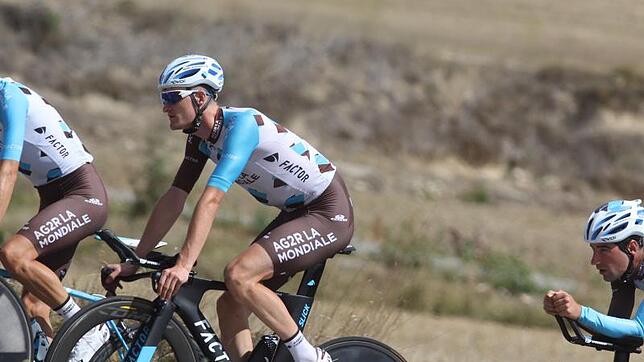 Premiere: Rad-Profi Nico Denz aus Albbruck fuhr erstmals für sein französisches Team Ag2r bei der Vuelta. Zu Ende fahren durfte er die ...