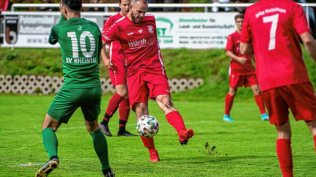 Doppelt: Niko Bischoff – hier ein Archivbild – erzielte zwei Treffer für die Spvgg.- Wutöschingen beim 6:0-Sieg im Derby ...