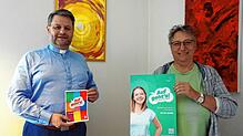 Hannes Rümmele, ab 2026 Leiter der neu entstehenden Großpfarrei Mariä Himmelfahrt/“An der Wutach“ und die Leitende Referentin Helga Bing ...