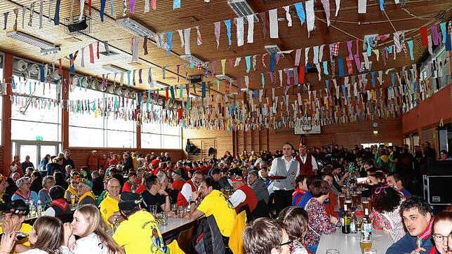 Bild : Dreikönigsfrühschoppen der Froschenzunft in der Güttinger Buchenseehalle