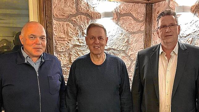 Torsten Amann, Egon Leitner und Heiner Berger (von links) treten für die Laufenburger SPD bei der Kommunalwahl an.