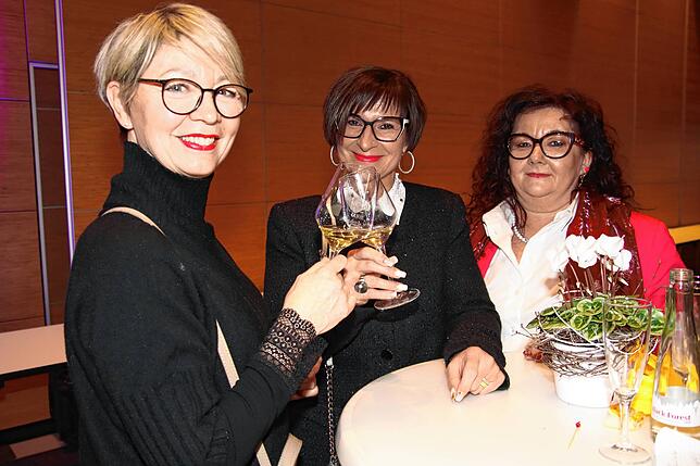 Petra Weber, Sylvia de Paola und Ursula Hank vom Werbe- und Fördeurngskreis Waldshut.
