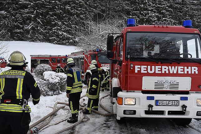 Bild 16: Bilder vom Großeinsatz der Feuerwehr