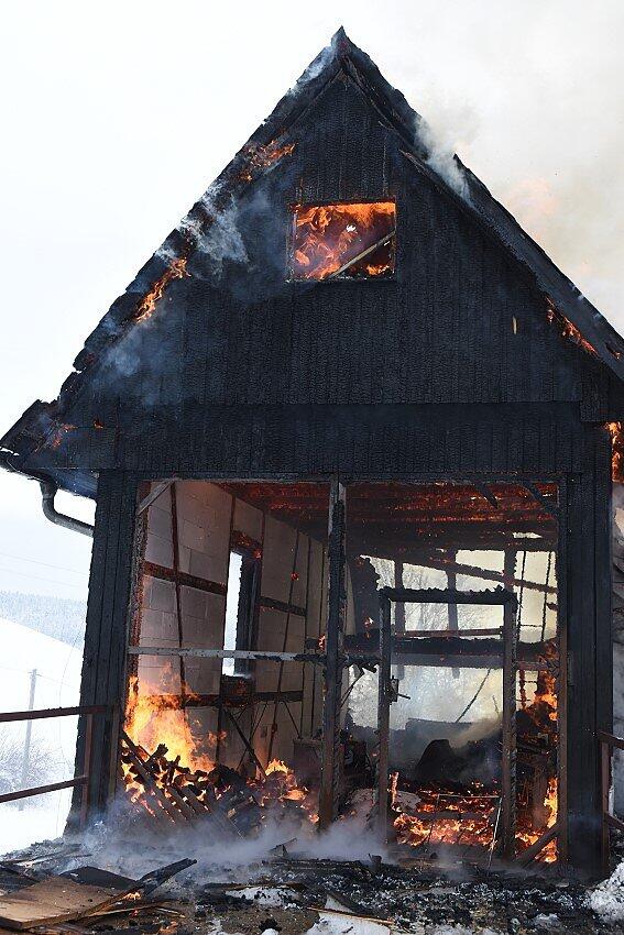 Bild 27: Bilder vom Großeinsatz der Feuerwehr