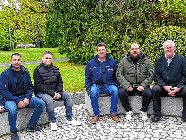Die CDU-Gemeinderäte im aktuellen Gremium (von links): David Hoffmeier, Marius Sailer, Artur Jäkle, Steffen van Wambeke und Peter Graf. ...