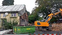 So sieht es heute an der Brandstelle in Dettighofen aus, ein halbes Jahr nach dem Vorfall.