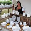 Der Kunst- und Genießermarkt &ndash; hier die mitveranstaltende Töpferei Güttinger aus dem Allgäu &ndash; findet vom 16. bis 18. August ...