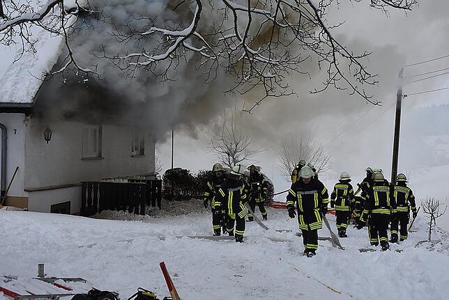 Bild 37: Bilder vom Großeinsatz der Feuerwehr