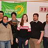 Sie wollen am Hüfinger Ratstisch mitbestimmen (von links): Till Röthele, Hannah M. Jaag, Heike Boeke, Christine Albert, Sven Bernauer ...