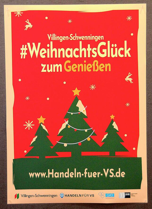 Bild 4: &bdquo;#Weihnachtsglück&ldquo; statt Weihnachtsmarkt in VS &ndash; Aktionen sollen Weihnachtsgeschäft beleben