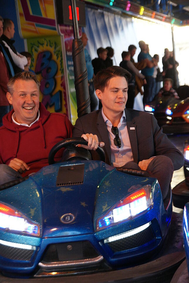 Bild 13: Bilder vom 728. Schätzele-Markt: Volksfestplatz, Food-Stände und Mittelstandskundgebung mit Jens Spahn