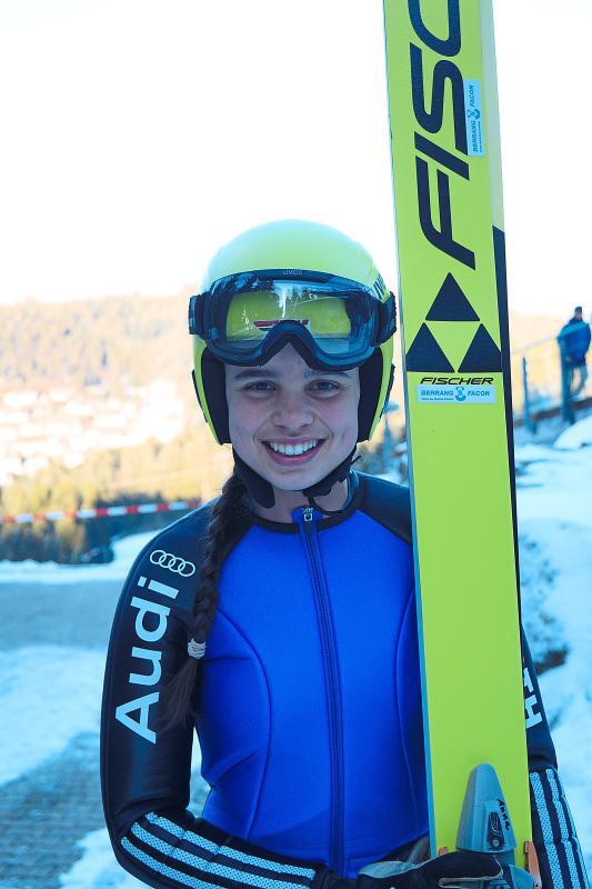 Anna Jäkle vom Skiteam Schonach-Rohrhardsberg ist auf der Erfolgsspur.