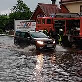 Unwetter am Montag, 21. Juni, in Bonndorf.
