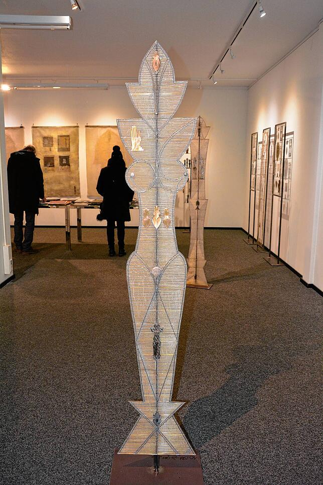 Eine aktuelle Arbeit aus Wincklers Atelier.