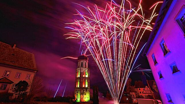 Bild : So schön war das Klangfeuerwerk in Heiligenberg