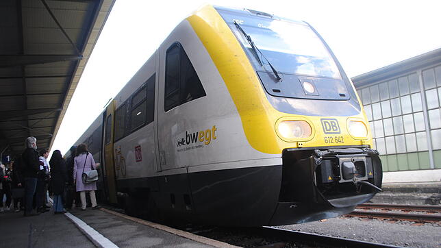Ein Triebwagen vom Typ VT612: Die Fahrzeuge haben in den vergangenen Monaten für erhebliche Probleme im Betriebsablauf auf der ...