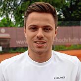 Dominik König, TC RW Tiengen: &bdquo;College-Tennis gibt es nicht mehr. Und Online-Unterricht klappt auch in Tiengen, wo ich alle meine ...