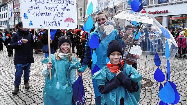 Bild : Schmutziger Donnerstag in Donaueschingen: Kinderumzug zieht alle Blicke an – Die Bilder!