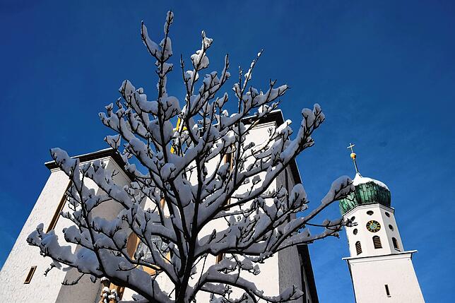 Blau-weiß sind zwar nicht die Stadtfarben von Stockach, machen sich aber trotzdem sehr gut.