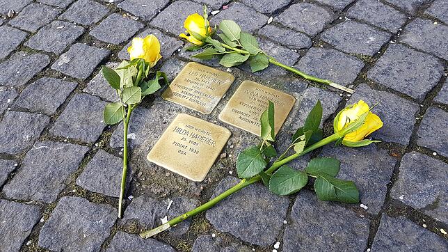 Stolpersteine zum Gedenken, hier in Lahr.