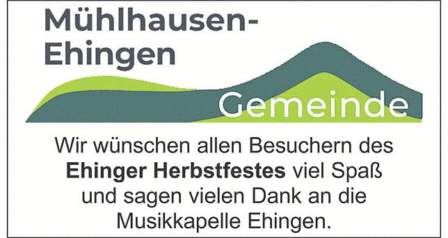 Bild 3: Ehinger Herbstfest am 19.-21. und 26.-28. Septemer 2025: Ehinger Herbstfest öffnet wieder die Zelttore