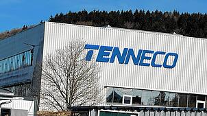 Die Firma Tenneco in Blumberg.