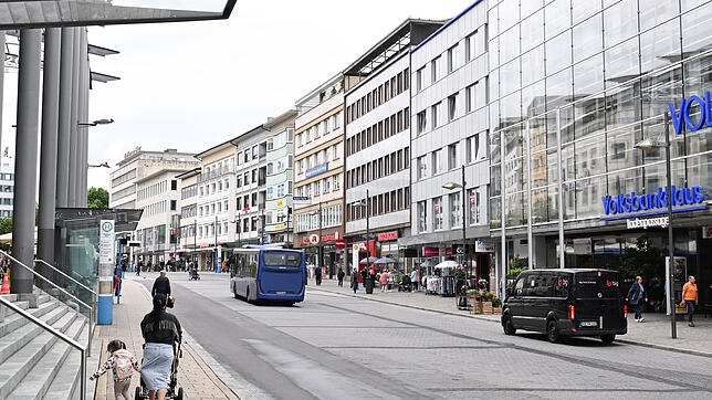 Die Innenstadt von Pforzheim. In der Stadt leben prozentual mehr Menschen von Bürgergeld als in allen anderen Städten in Baden-Württemberg.