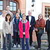 Das Selbstbewertungsteam für die Visitation in der Seelsorgeeinheit Laufenburg/Albbruck mit Dekan Peter Berg, der Pastoralreferentin ...