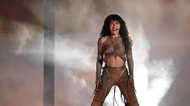Loreen, ESC-Teilnehmerin aus Schweden, singt während einer Generalprobe für das erste ESC Halbfinale. Der Eurovision Song Contest fand ...