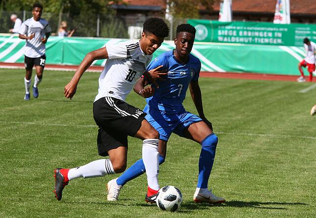 Bild 34: Bilderbogen vom 2:2 zwischen Deutschland U17 und Italien U17