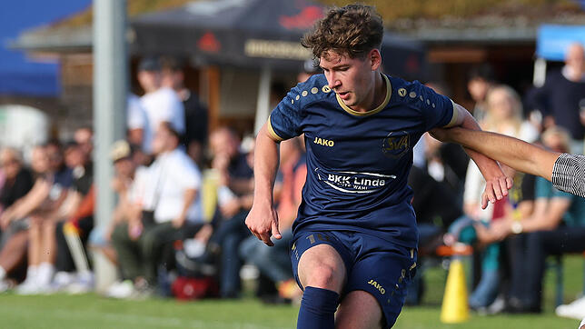 Sandro Losavio schlug dreimal zu beim 5:2 des SV Allensbach in Bermatingen.